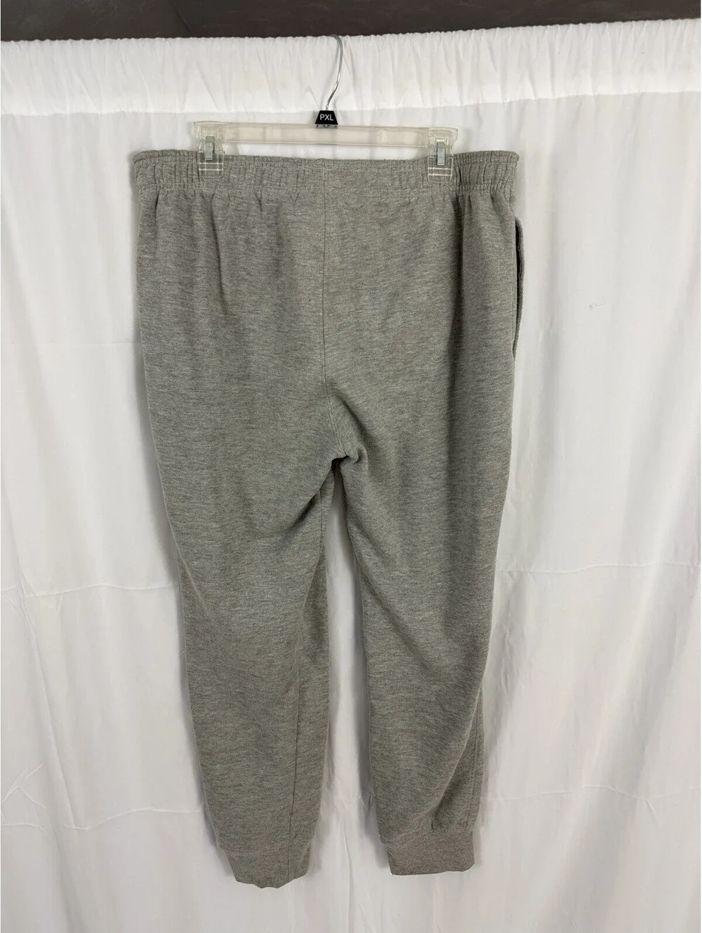 Champion Jogger Sweatpants Men’s Gray Cotton Poly Size L FREE SHIPPING